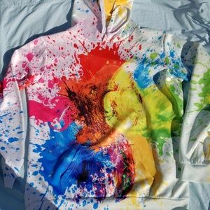 Paint Splatter Hoodie
